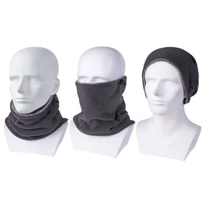 Ultimate Fleece Winter Motorcycle Mask - Windproof Neck Warmer & Balaclava for Outdoor Adventures, Camping, Hiking & Cycling
