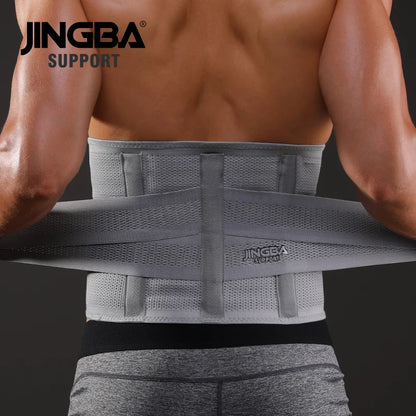 JINGBA SUPPORT Fitness Waist Back Support Belts Sweat Belt Trainer Trimmer Musculation Abdominale Sports Lumbar Joint Protector