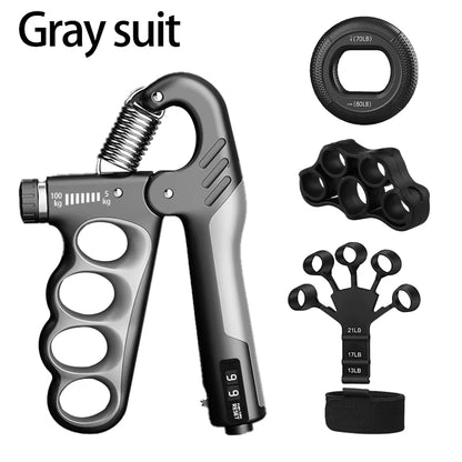 Ultimate Adjustable Grip Strengthener for Muscle Recovery - 5-150Kg Hand Exercise Tool