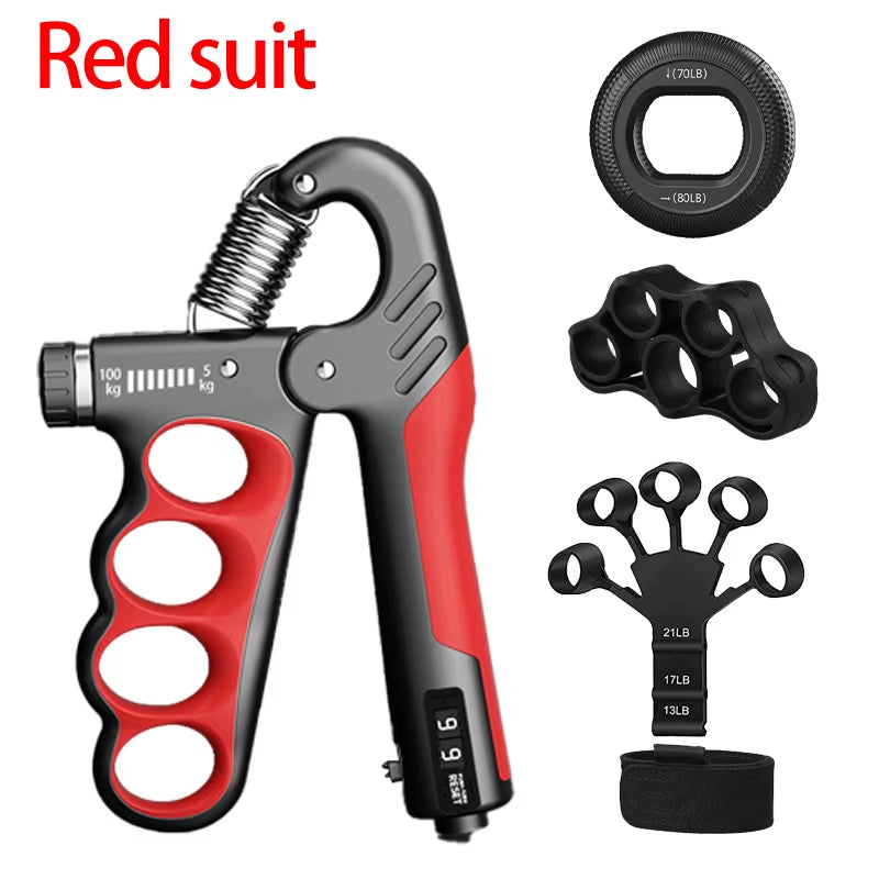 Ultimate Adjustable Grip Strengthener for Muscle Recovery - 5-150Kg Hand Exercise Tool