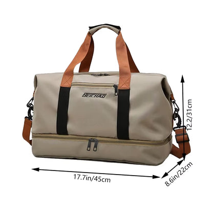 Stylish Neutral Color Backpack: The Ultimate Versatile Travel Companion for Everyone