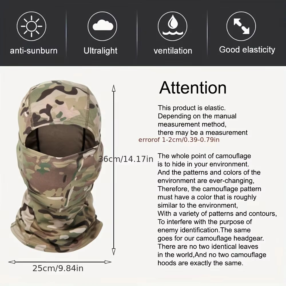 Ultimate Tactical Windproof Balaclava for Cycling, Outdoor Adventures, and Winter Sports
