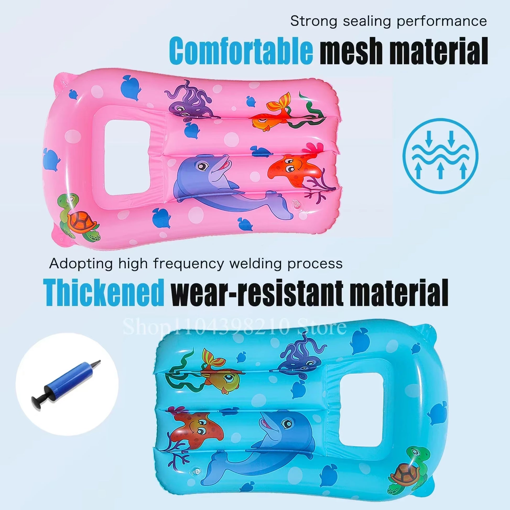 Ultimate Inflatable Pool Floating Seat with Manual Air Pump - Relaxing Water Hammock & Fun Swimming Ring for Poolside Enjoyment