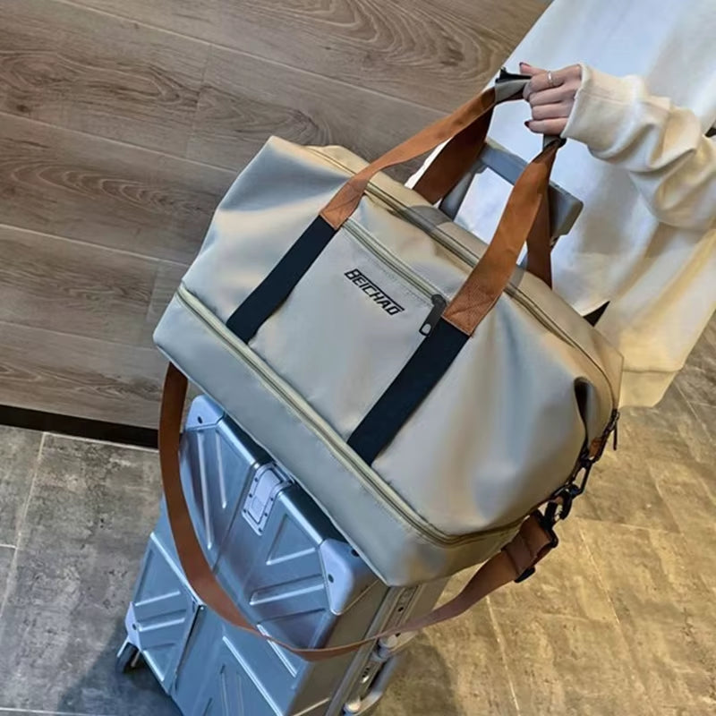 Stylish Neutral Color Backpack: The Ultimate Versatile Travel Companion for Everyone