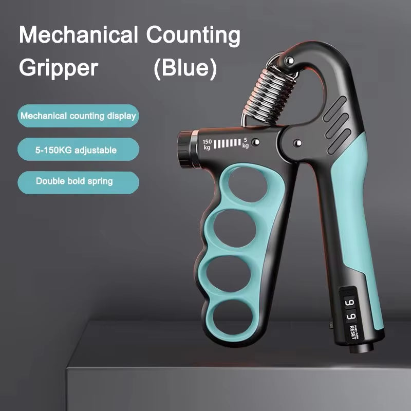 Ultimate Adjustable Grip Strengthener for Muscle Recovery - 5-150Kg Hand Exercise Tool